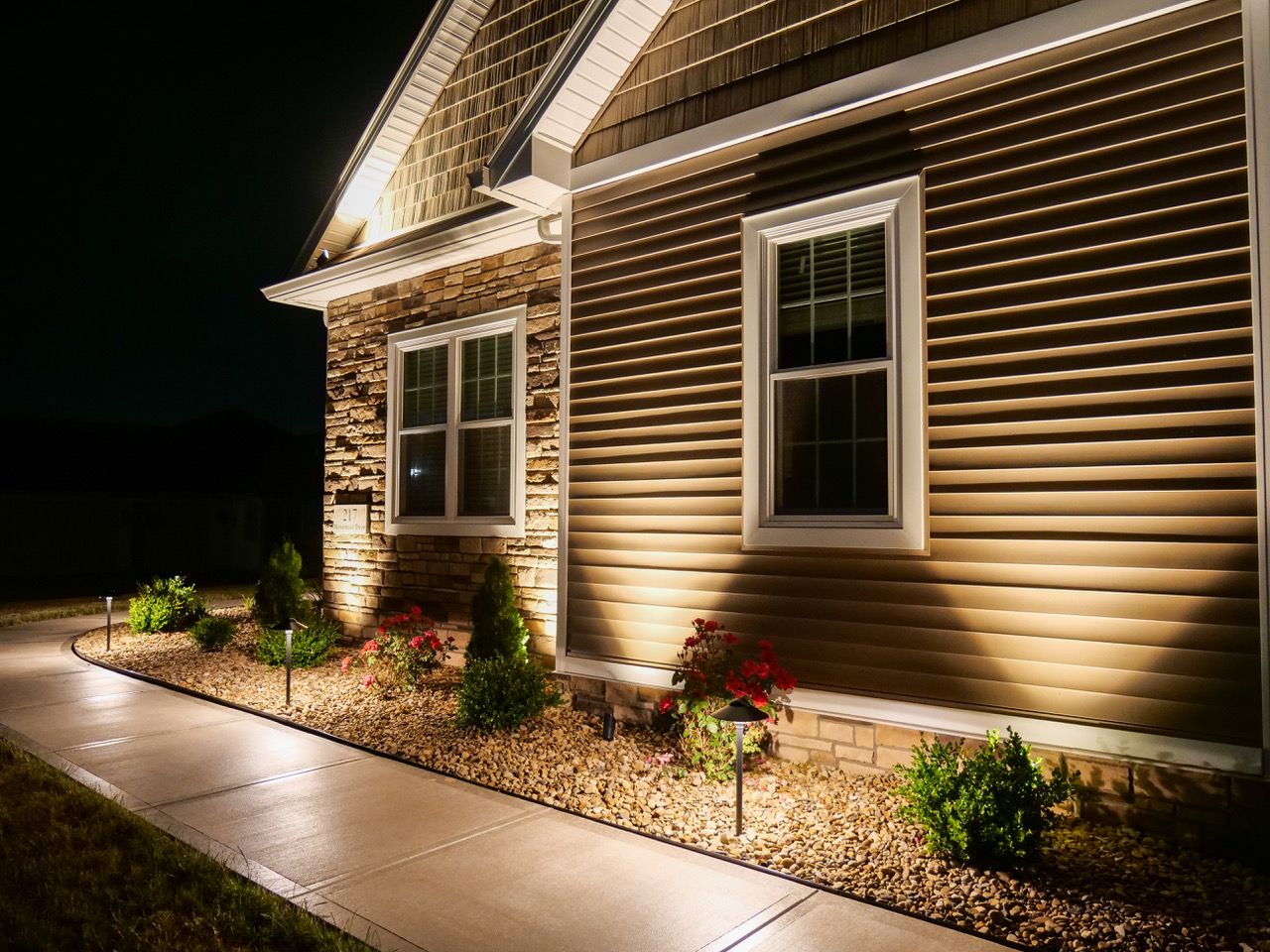 Landscape Lighting Installation